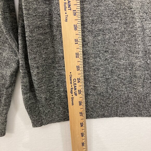 Calvin Klein sz XL Gray Turtle Neck Gray Soft Lightweight Sweater Closet Staple - Picture 3 of 8
